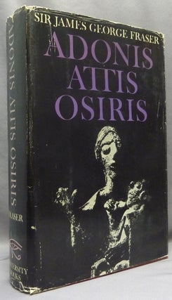 Item #70376 Adonis Attis Osiris. Studies in the History of Oriental Religions. [ Two volumes in...