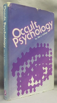 Item #70378 Occult Psychology: A Comparison of Jungian Psychology and the modern Qabalah. Alta J....