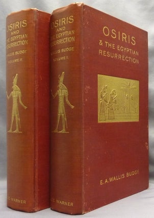 Osiris and the Egyptian Resurrection ( 2 Volume Set ).