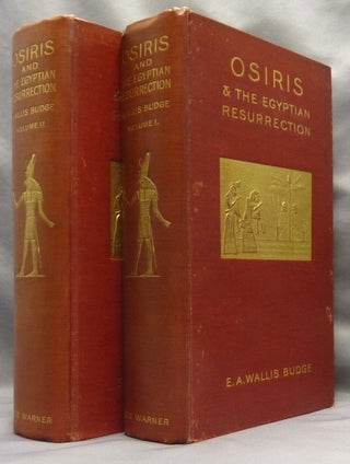 Osiris and the Egyptian Resurrection ( 2 Volume Set ).