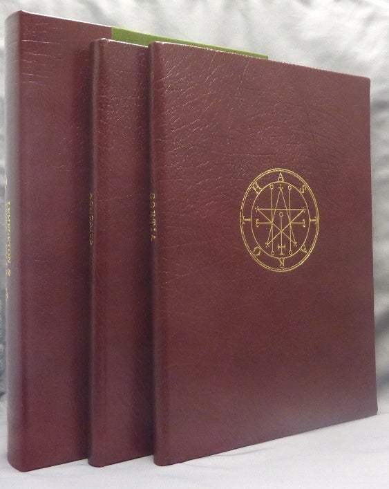 Item #70431 Lemegeton & Liber Sacer Consecratus [ The Goetia" and "The Grimoire of Pope Honorius ]. Aleister CROWLEY, Anonymous, Hell Fire Club.