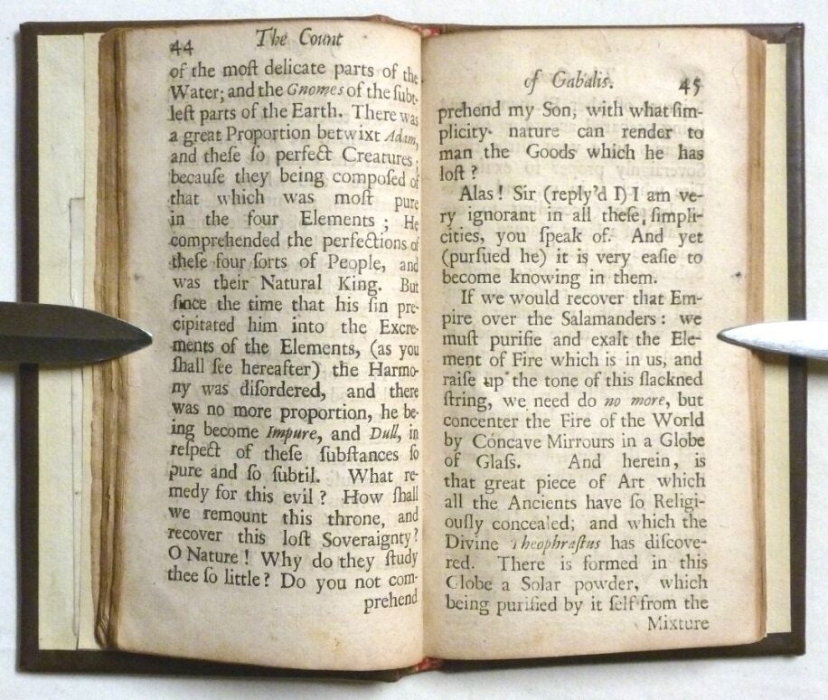 Gabalis Ancient Ruler The Count of Gabalis, or, The extravagant mysteries of the Cabalists ...