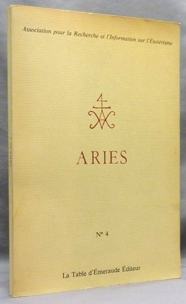 Item #70575 Aries - Association Pour la Recherche et l'Information sur l'Esotérisme , No. 4,...