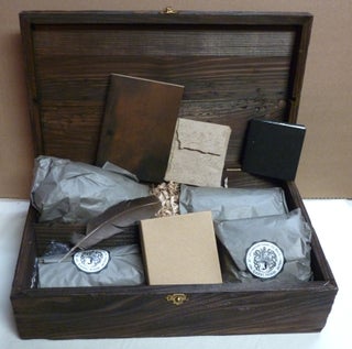 A Large Wooden Box Containing a Variety of Implements and Objects Used in Magickal Ritual.