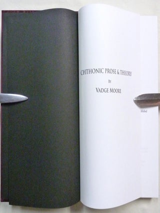 Chthonic Prose & Theory.