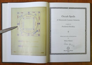 Occult Spells, A Nineteenth Century Grimoire.