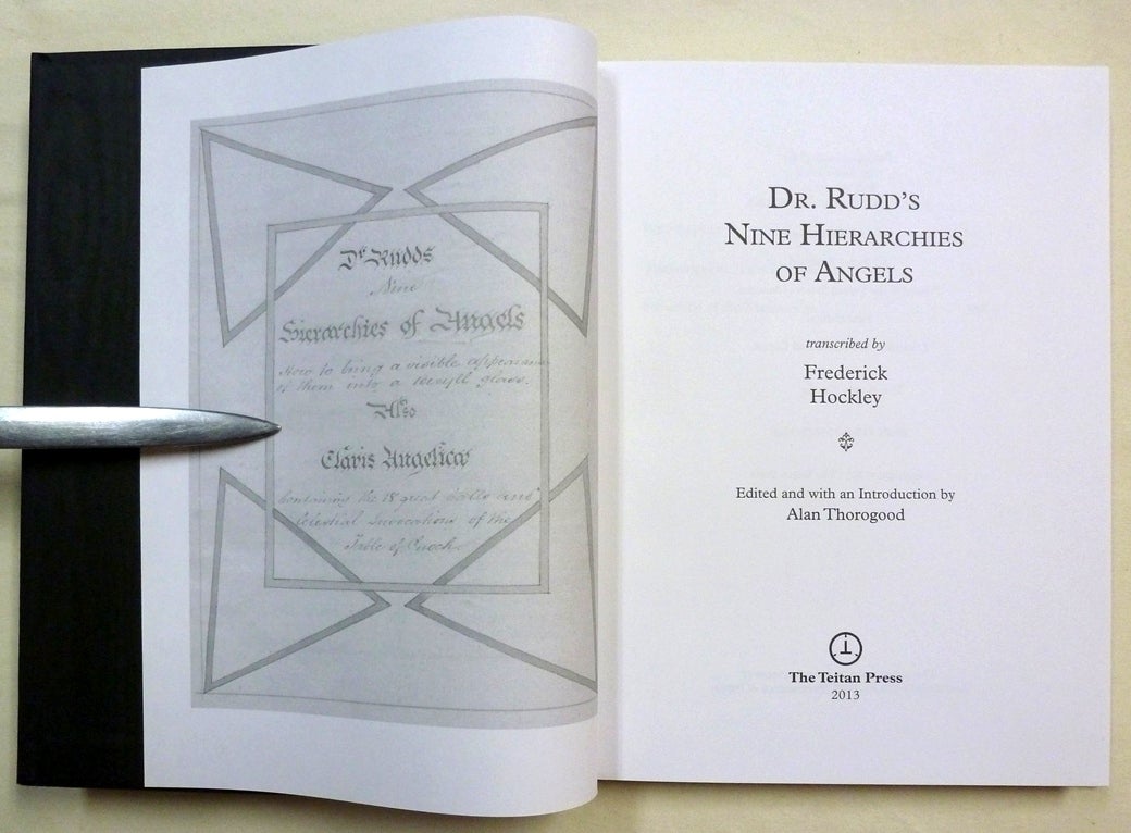 Angel Rudd Dr. Rudd's Nine Hierarchies of Angels | Frederick HOCKLEY, Dr. Rudd ...