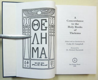 A Concordance to the Holy Books of Thelema.