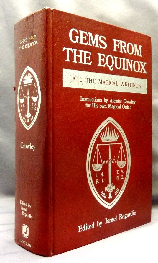 Item #70940 Gems From The Equinox. Aleister. Edited CROWLEY, and, a, Aleister. Edited CROWLEY, Israel Regardie.