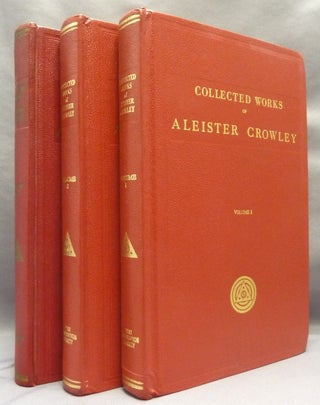 Item #70974 The Works of Aleister Crowley [ also known as The Collected Works of Aleister Crowley...
