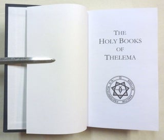 The Holy Books of Thelema.