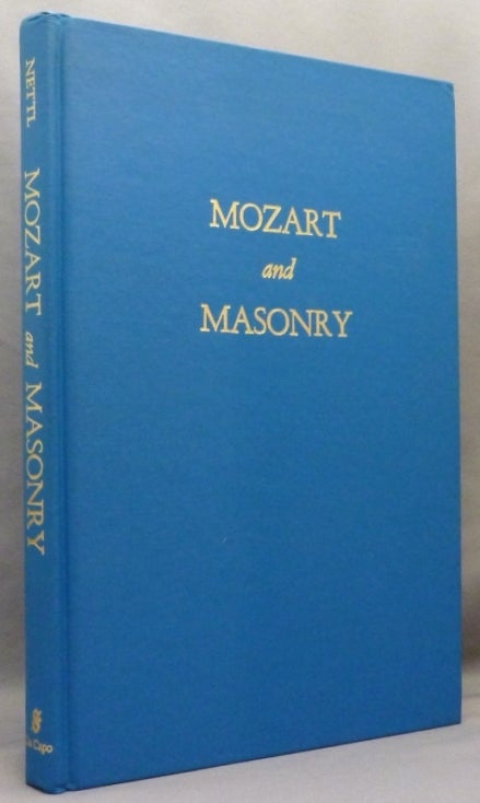 Item #71268 Mozart and Masonry. Paul NETTL, Freemasonry.