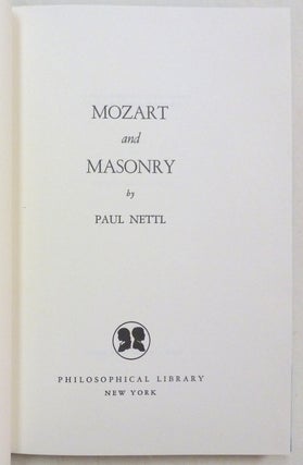 Mozart and Masonry.