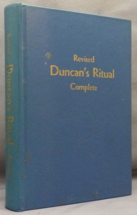 Item #71269 Duncan's Masonic Ritual and Monitor or Guide to the Three Symbolic Degrees of the...