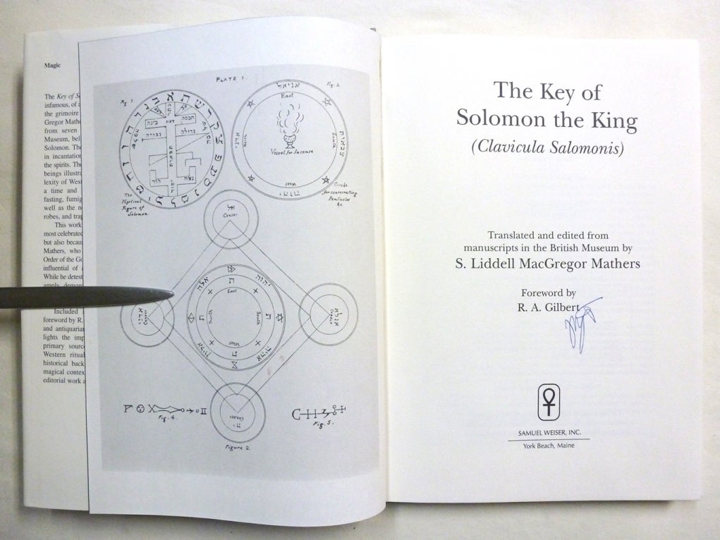 The Key of Solomon the King Clavicula Salomonis | S. Liddell MacGregor ...
