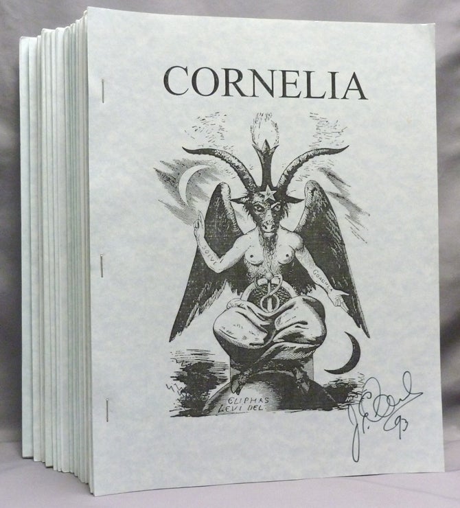 Item #72028 Cornelia. The Magazine of the Magickal, Mystical and often Personal Writings of J. Edward Cornelius and Associates. Issues no. 1 - 20 ( 20 issues ) plus issue No. 0 (56, Who Nu?). J. Edward CORNELIUS, Aleister Crowley: related materials.