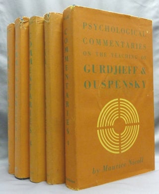 Item #72109 Psychological Commentaries, on the Teaching of Gurdjieff and Ouspensky ( Five...