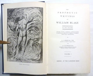 The Prophetic Writings of William Blake. Edited and with a General Introduction, Glossarial Index of Symbols, Commentary and Appendices ( Two Volume Set ).