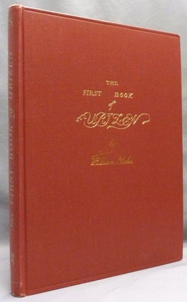 The Book of Urizen [ Cover title: The First Book of Urizen ].