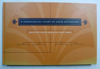 Item #72144 A Genealogical Chart of Greek Mythology; Comprising 3,673 named figures of Greek...
