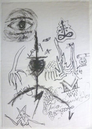 Item #72186 An Original Artwork with Occult Motifs. Anton Szandor LAVEY