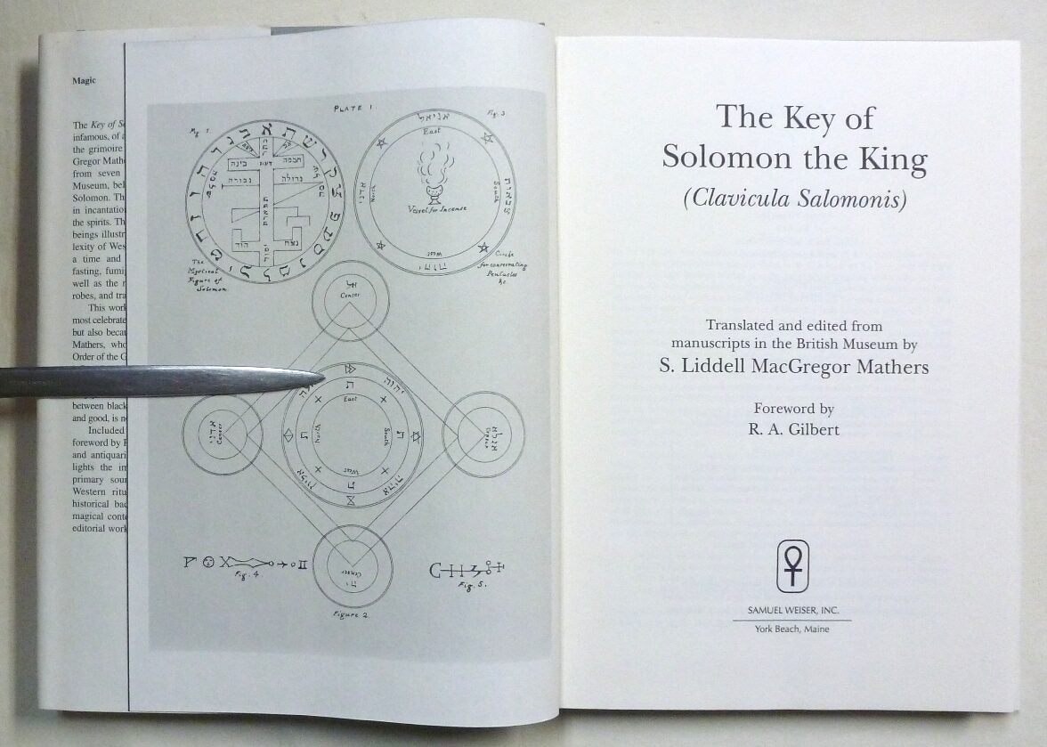 The Key of Solomon the King Clavicula Salomonis | S. Liddell MacGregor ...
