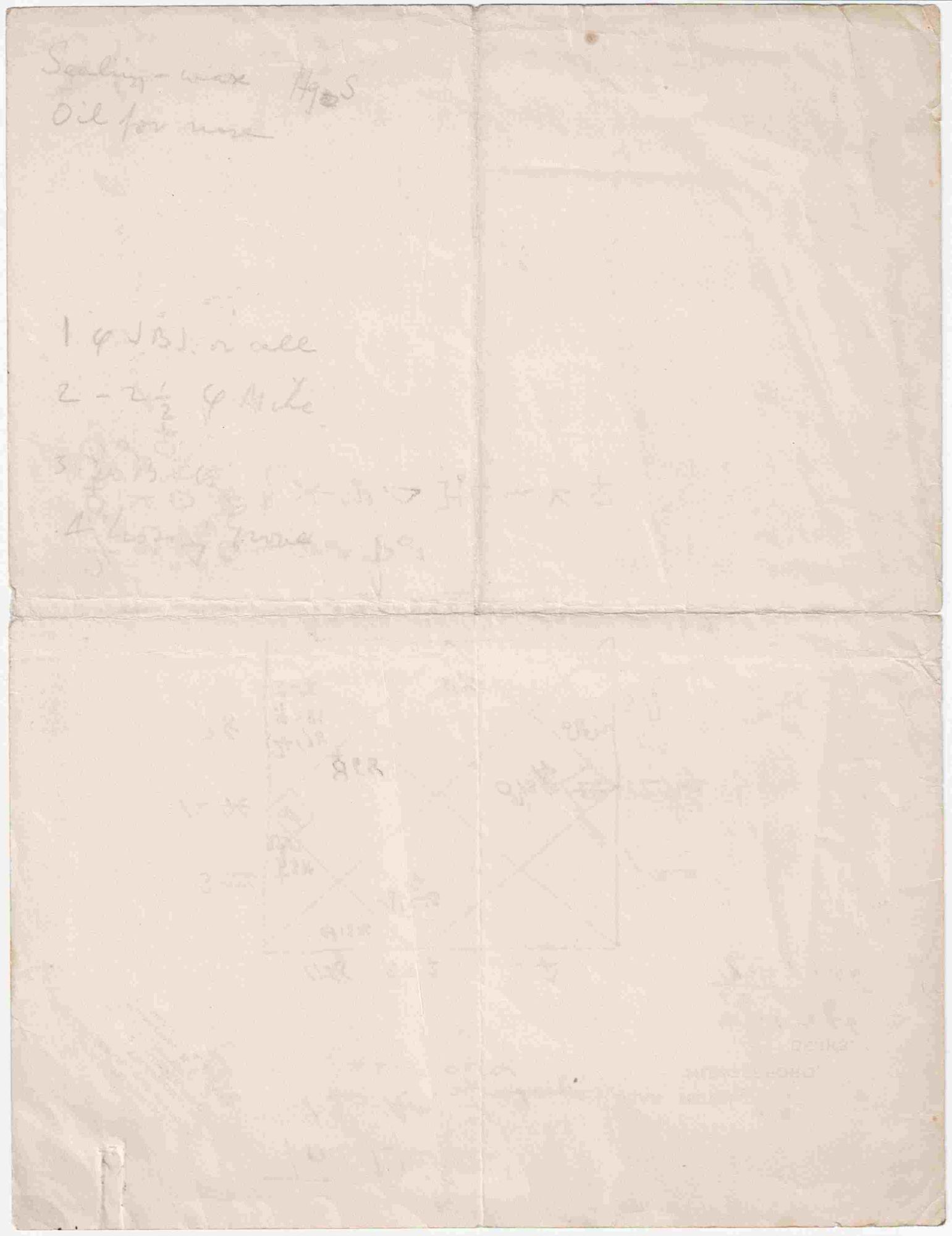A Handwritten and Drawn Astrological Natal Chart, for Tom Driberg