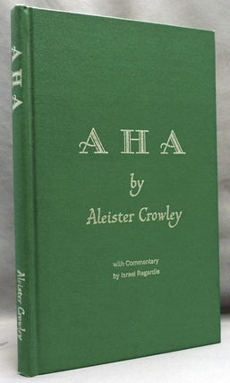 Item #72552 AHA! Aleister. With CROWLEY, Israel Regardie
