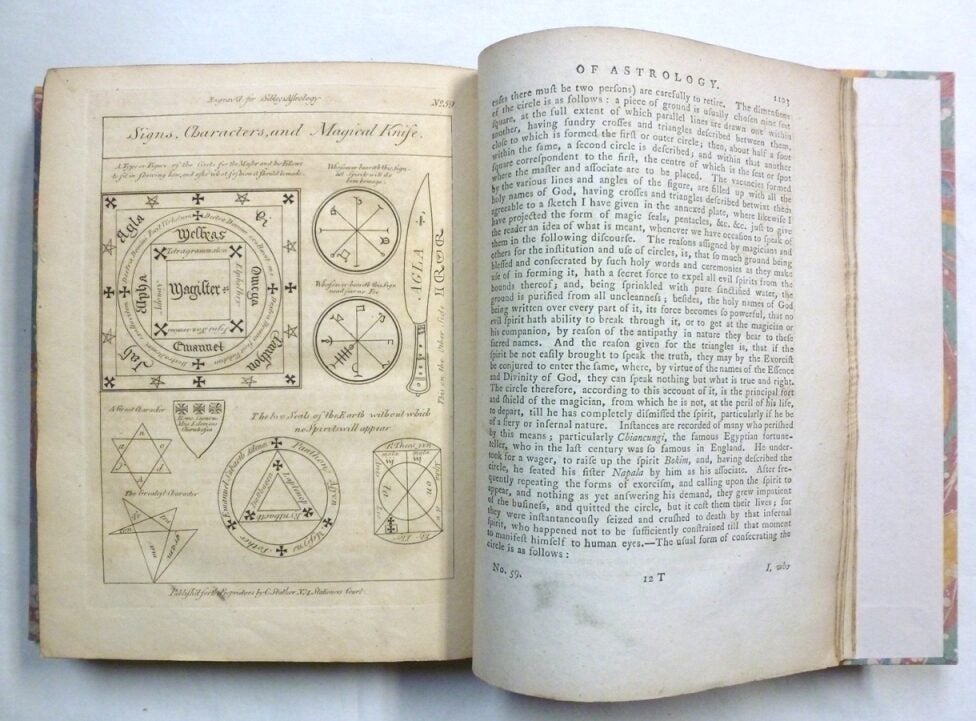 Exorcist Position A New And Complete Illustration Of The Occult Sciences: Or The Art Of ...
