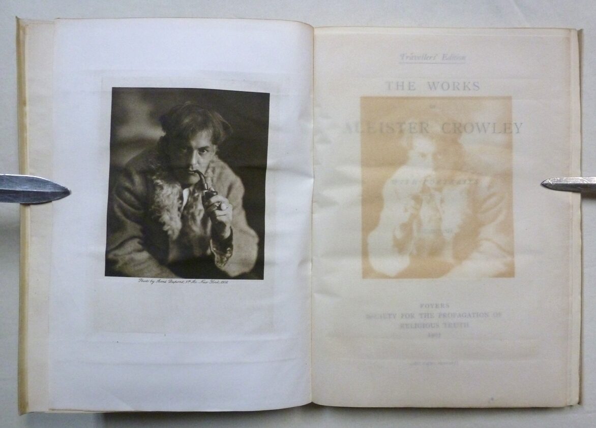 The Works of Aleister Crowley. Volumes I, II, & III The Collected