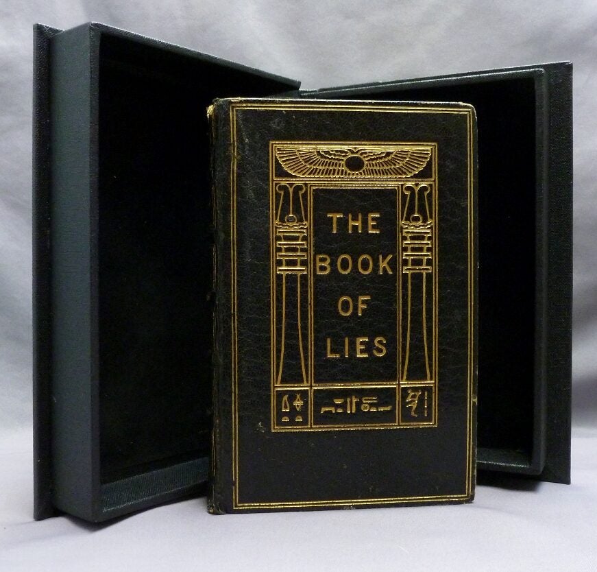 The Book of Lies. Full title: Liber CCCXXXIII 333 , The Book of Lies ...