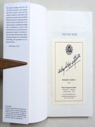 The Hermes Paradigm, Book Two: The First Work.