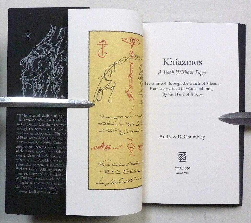 Khiazmos: A Book without Pages | Andrew D. CHUMBLEY, Frater A. H. I ...
