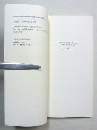 Cagliostro: Autobiograffia Spiritista.