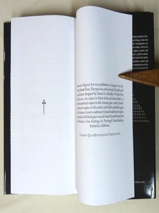 Salomonic Magical Arts, Being Two Swedish Books of the Black Arts comprising "The Red Book" and "The Black Book"