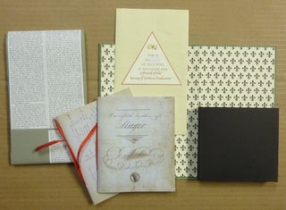 A Complete System of Magic. Boxed set: Four Hardbound "Volumes" and a folder with associated ephemeral items all housed in slipcase.