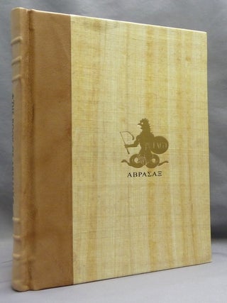 Item #73627 The Book of Abrasax. A Grimoire of the Hidden Gods. Michael CECCHETELLI, Derik...