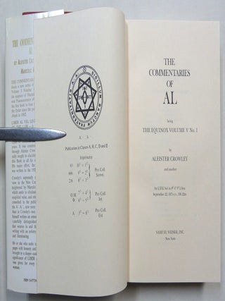 The Commentaries of AL Being the Equinox, Volume V, No. 1.