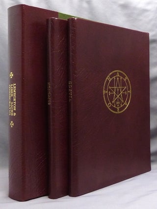 Item #73682 Lemegeton & Liber Sacer Consecratus [ "The Book of the Goetia of Solomon the King"...