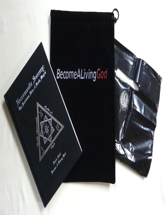 Item #73707 Necromantic Sorcery: The Forbidden Rites of Death Magick. Dante ABIEL, E. A. Koetting.