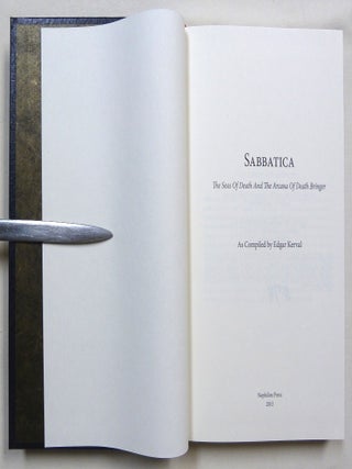 SABBATICA, the Seas of Death and the Arcana of Deathbringer.