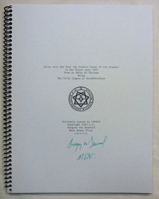 Liber TzIRVP ALBTh vel Transmogrification sub Figura CCXLVIII as delivered by L.L.L.L.L.
