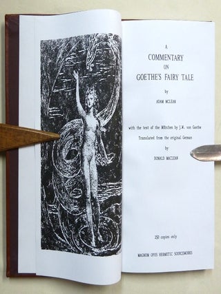 A Commentary on Goethe's Fairy Tale.