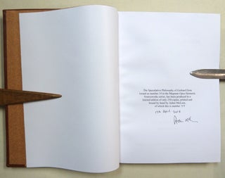 The Speculative Philosophy of Gerhard Dorn.