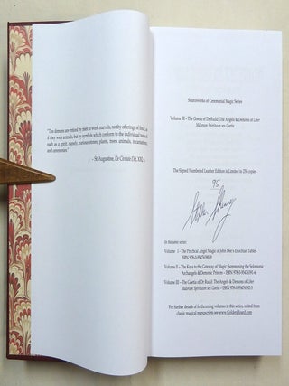 The Goetia of Dr. Rudd. The Angels of Liber Malorum Spirituum seu Goetia Lemegeton Clavicula Salomonis ....