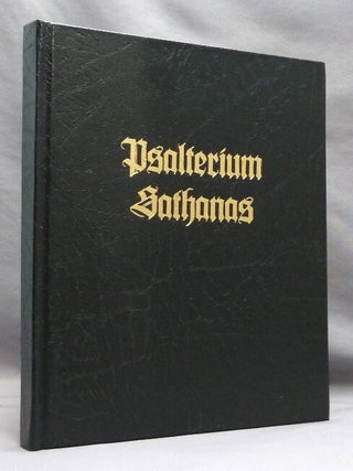 Item #74404 Psalterium Sathanas Containing the Scriptura Devotus et Sathanae in 2 volumes, Book...