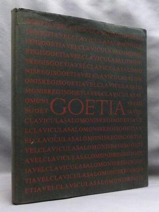 Item #74502 The Book of the Goetia of Solomon the King; Translated into English Tongue by a Dead...
