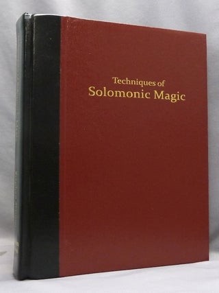Techniques of Solomonic Magic.