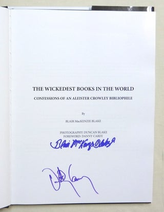 The Wickedest Books in the World. Confessions of an Aleister Crowley Bibliophile.