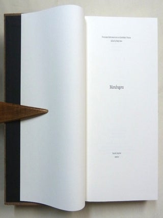 Mandragora - a Further Exploration in Esoteric Poesis .